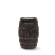Sud na dažďovú vodu BOTAQUA, 250l, hnedá