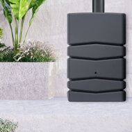 Sud na dažďovú vodu AQUA TOWER antracitový 450l