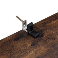 Polica/regál na knihy ODIN v industriálnom štýle, 86x25x140cm, hnedá