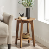 Konferenčný stolík NORDIC, 40x50cm, hnedá