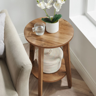 Konferenčný stolík NORDIC, 40x50cm, hnedá