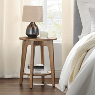 Konferenčný stolík NORDIC, 40x50cm, hnedá