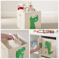 Trojica detských boxov DINO s rozmernosťami 30x30cm