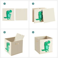 Trojica 30x30cm boxov DINO pre deti