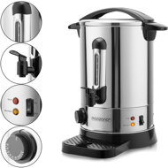 Varič na víno/čaj COZY, 6,8l, strieborná 