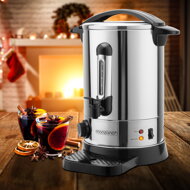 Varič na víno/čaj COZY, 6,8l, strieborná 