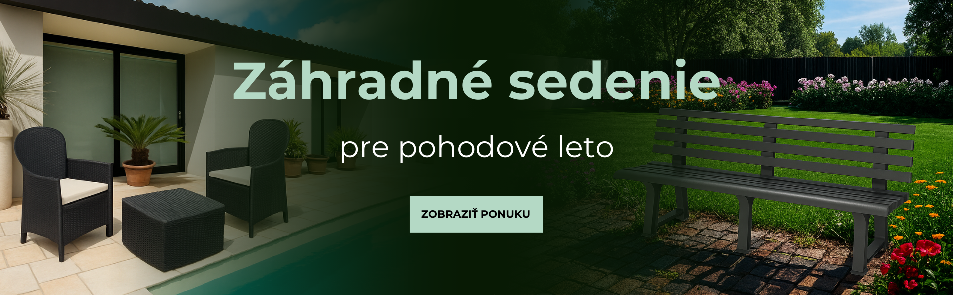 Záhradné sedenie