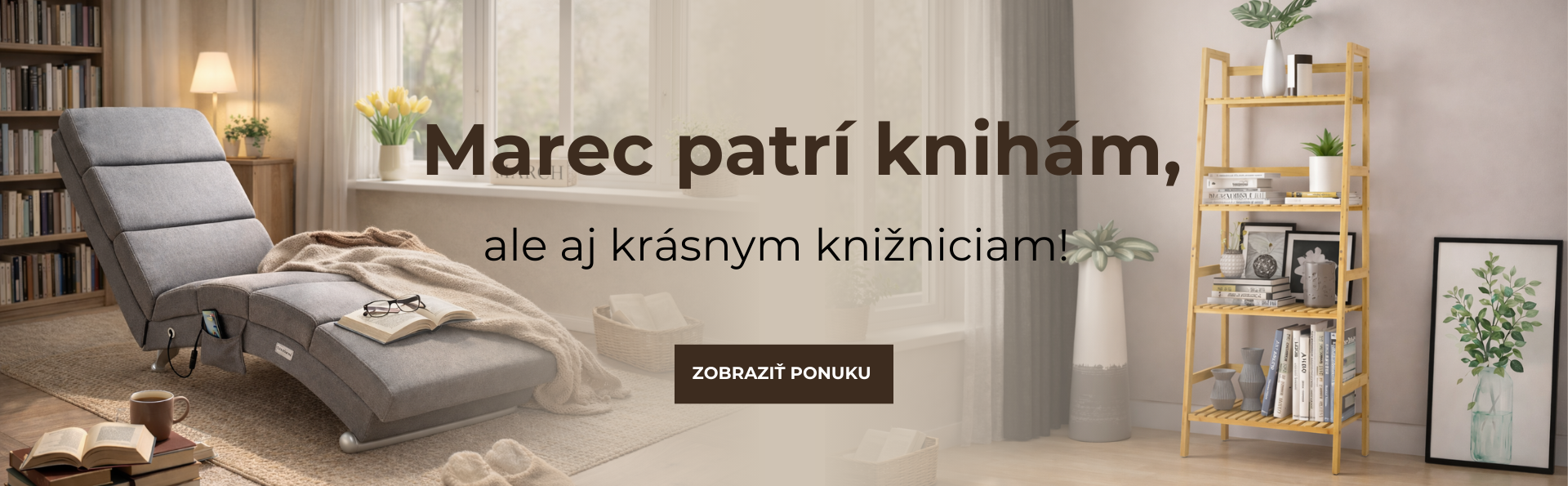 Marec – mesiac knihy