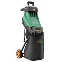 Záhradný štiepkovač na konáre VAVRO, 2400W, 50l, čierna/zelená