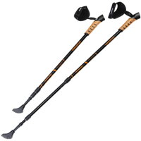 Palice na nordic walking, oranžové
