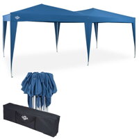 Párty stan KIKUS 3 x 6 m, UV ochrana, modrý