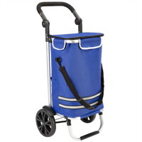 Nákupný vozík modrý 56L, do 50kg