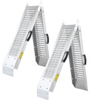 2-dielny set nájazdové rampy, sklápateľné - 400 kg