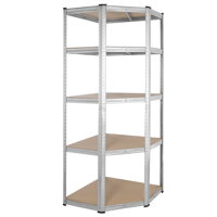 Rohový regál s vysokou nosnosťou 180x70x40 cm / 875 kg