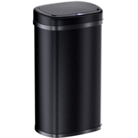 Senzorový odpadkový kôš DEUS, 58 litrov, čierna