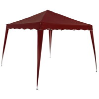 Party stan / pavilón CAPRI 3 x 3 m červený  UV- ochrana 50+