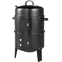 BBQ Smoker okrúhly gril – udiareň – grilovacia pec 75 x 40 cm