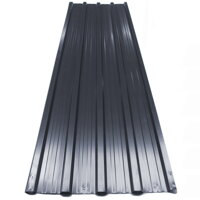 Trapézový plech 12 – dielny antracitový 129x45 cm