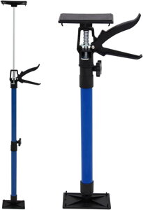 Oceľová podpera a rozpínacia tyč na montáž dverí a zárubní – 3-dielny set,  50 - 115 cm,  max. 30kg