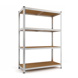 Regál s vysokou nosnosťou HEAVY, max. 700kg, 160x90x40cm, strieborná Regál s vysokou nosnosťou HEAVY, max. 700kg, 160x90x40cm, strieborná