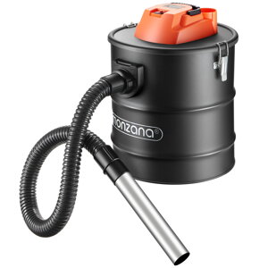 Vysávač na popol BENEDIKT, 1200 W, 18 kPa, čierna/oranžová