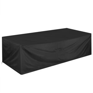Ochranný obal sedacej súpravy 308 x 138 x 89 cm antracit