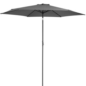 Slnečník Tahiti, antracit Ø 300 cm