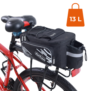 Taška na bicykel BIKER, 13l, 35x23x15cm, čierna
