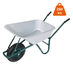 Fúrik GREEN BARRY pozinkovaný, max kapacita 100l/250kg, zeleno-čierna