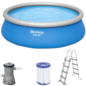 Bazén Bestway Fast Set Pool Set Ø 457cm