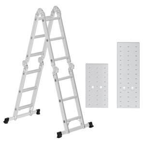 Teleskopický hliníkový rebrík 350 cm, polohovateľný
