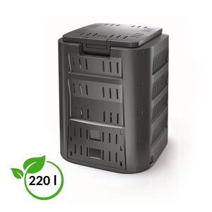 Záhradný kompostér - Compogreen 220 l čierny