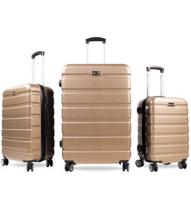 Aga Travel Sada cestovných kufrov MR4650 Zlatá