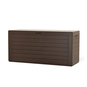 Úložný box WOODEBOX, 280L, 120x46x57cm, tmavo hnedá