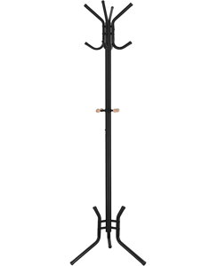 Stojanový vešiak 176cm, čierny