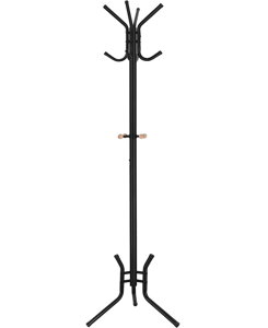 Stojanový vešiak SAMUEL 49x176cm, čierna