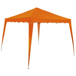 Party stan / pavilón CAPRI 3 x 3 m oranžový UV- ochrana 50+