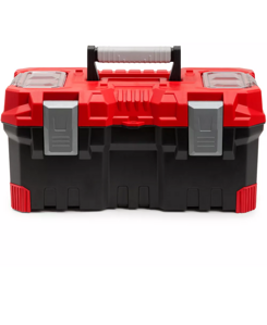 Kufrík na náradie – čierno/červený - 490x260x240mm