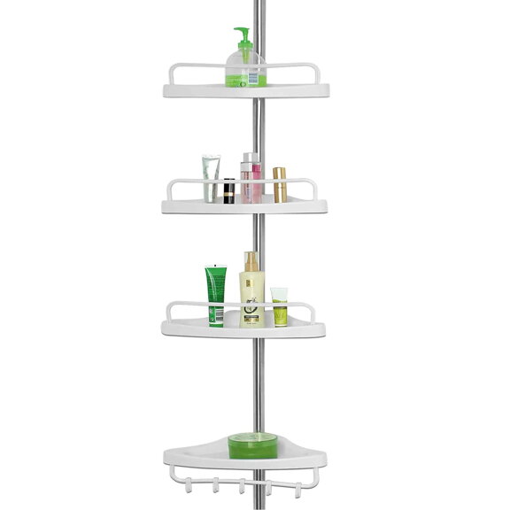 Teleskopický regál do sprchy Delmo 92-306 cm