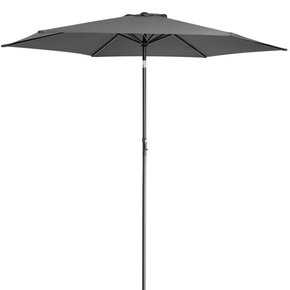 Slnečník Tahiti, antracit Ø 300 cm