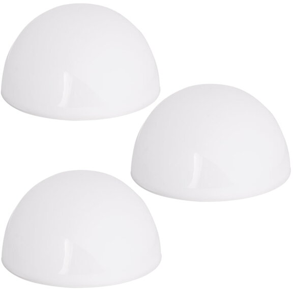 LED solárne svetlo sada 3 polkruhových svetiel