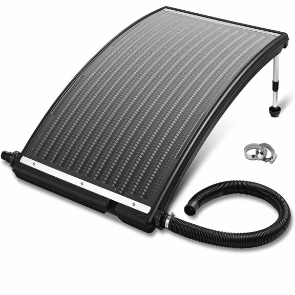 Solárny panel na ohrev vody 110x69x14cm antracit 