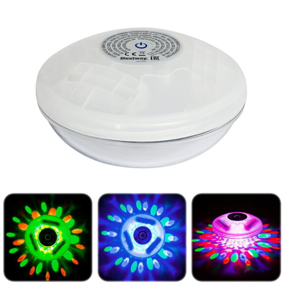 Bestway LED plávajúce osvetlenie bazéna