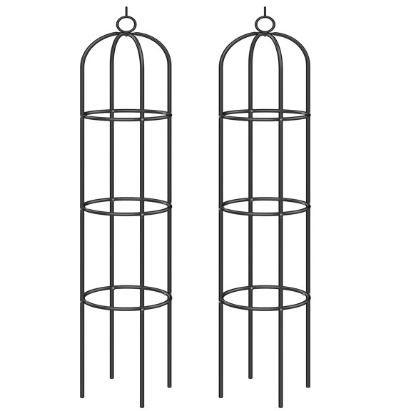 Opora na popínavé kvety, 2-dielny set, 200x40 cm