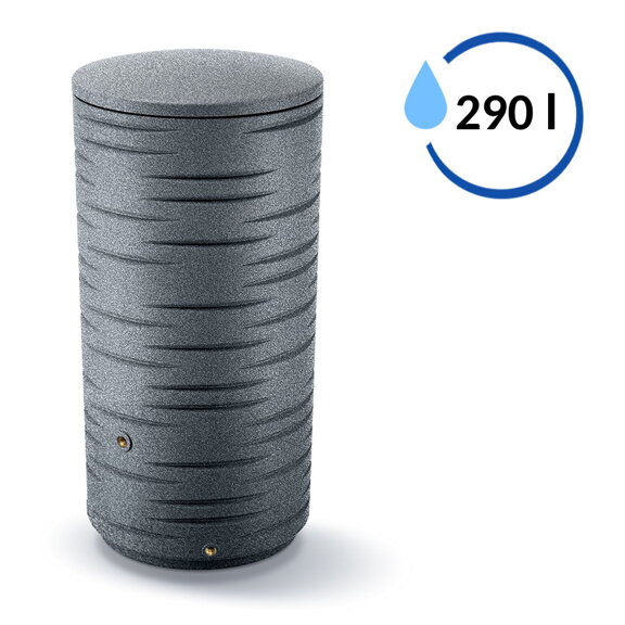 Sud na dažďovú vodu FREZE granit 290l