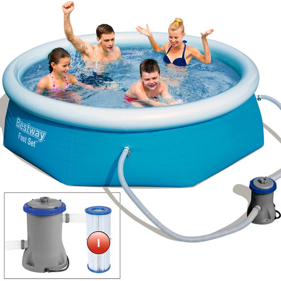 Bazén Fast Set™ Poolset 244 x 66 cm – vrátane filtračnej pumpy 57268