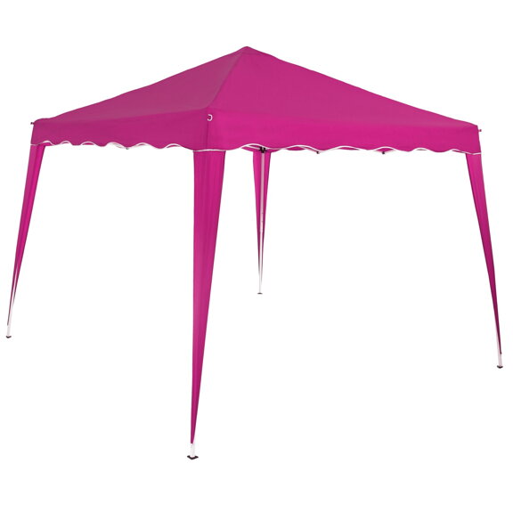 Party stan / pavilón CAPRI 3 x 3 m ružový UV- ochrana 50+