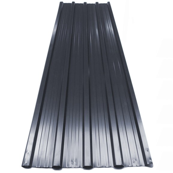Trapézový plech 12 – dielny antracitový 129x45 cm