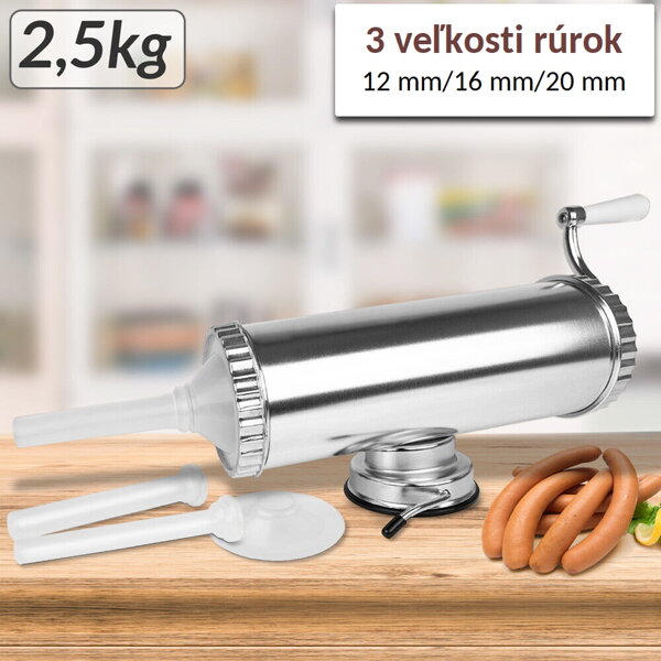 Plnička klobás a jaterníc DELIA 25 kg