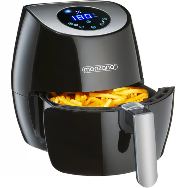 Teplovzdušná fritéza FRY, 1500W, 3,6l, čierna